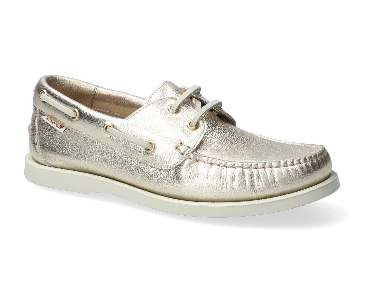 mocassins femme modèle Moorea Or - Mephisto